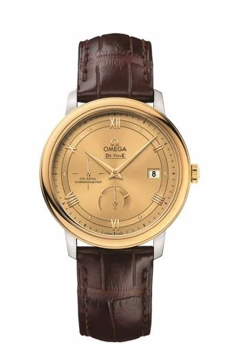 Omega De Ville Prestige Co-Axial 39.5 Power Reserve Vintage Stainless Steel / Yellow Gold / Champagne 424.23.40.21.58.001 Proto (42423402158001)